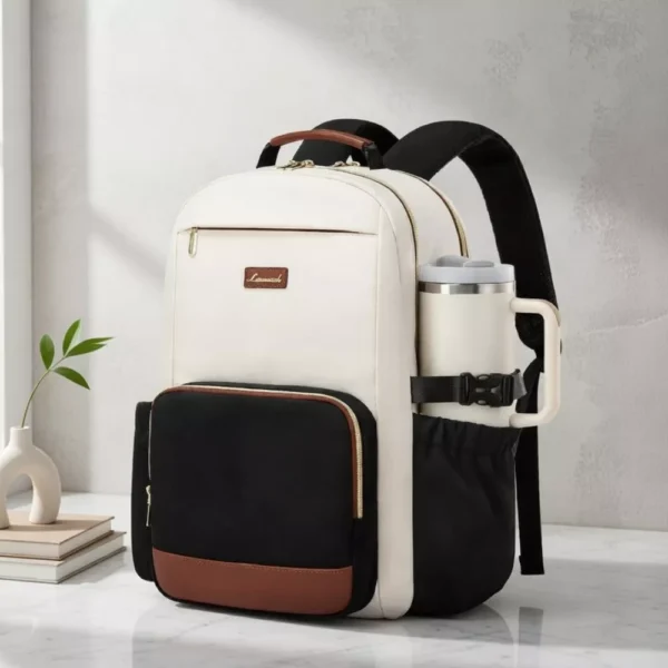 Backpack for College Girls with Laptop Compartment and Large Capacity Storage (1) Backpack for College Girls with Laptop Compartment and Large Capacity Storage