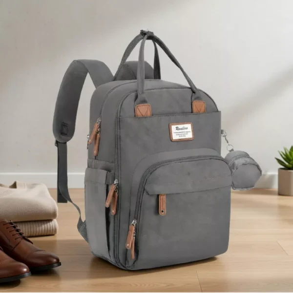 Best Backpack Bags for Mothers - RUVALINO Expandable Backpack (2) Best Backpack Bags for Mothers - RUVALINO Expandable Backpack with Changing Pad