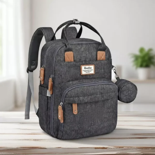 Best Backpack Bags for Mothers - RUVALINO Expandable Backpack (4) Best Backpack Bags for Mothers - RUVALINO Expandable Backpack with Changing Pad