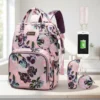 Best Bag for Mom on the Go – Multi Pocket Diaper Backpack with USB Charging Port, Stroller Straps & Changing Pad (1) Best Bag for Mom on the Go – Multi Pocket Diaper Backpack with USB Charging Port, Stroller Straps & Changing Pad