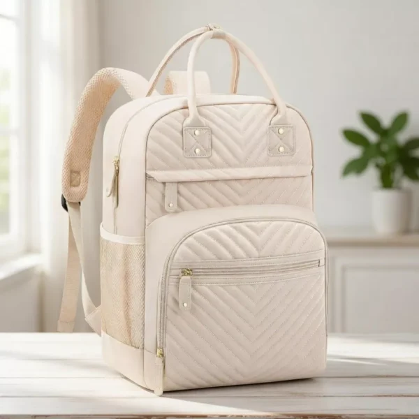 Best Bag for Mom with Baby – Large Capacity Diaper Bag Backpack (3) Best Bag for Mom with Baby – Large Capacity Diaper Bag Backpack with Insulated Pockets