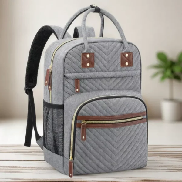 Best Bag for Mom with Baby – Large Capacity Diaper Bag Backpack (4) Best Bag for Mom with Baby – Large Capacity Diaper Bag Backpack with Insulated Pockets