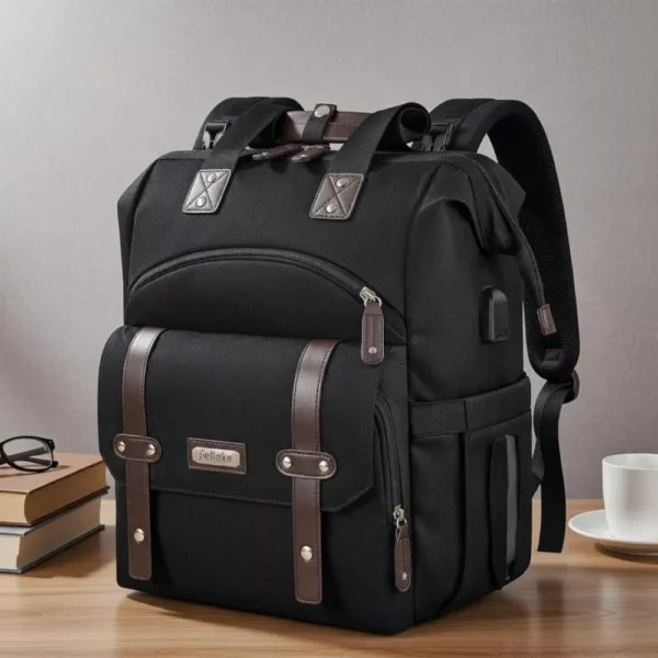Best Bag for Mom with Kids - Jiefeike Large Diaper Bag Backpack (5) Best Bag for Mom with Kids - Jiefeike Large Diaper Bag Backpack with USB Charging Port & RFID Pocket