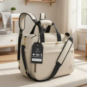 Best Mom Bag for Older Kids – 4 in 1 Convertible Diaper Tote Backpack (1) Best Mom Bag for Older Kids – 4 in 1 Convertible Diaper Tote Backpack with Insulated Pockets & Travel Friendly Design