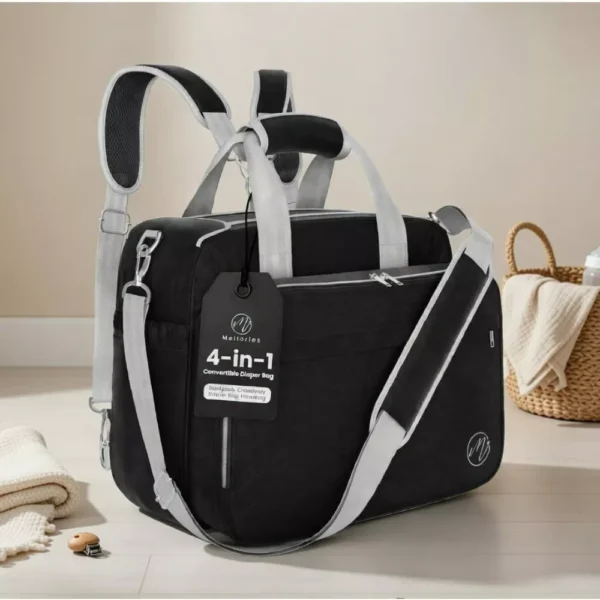 Best Mom Bag for Older Kids – 4 in 1 Convertible Diaper Tote Backpack (3) Best Mom Bag for Older Kids – 4 in 1 Convertible Diaper Tote Backpack with Insulated Pockets & Travel Friendly Design