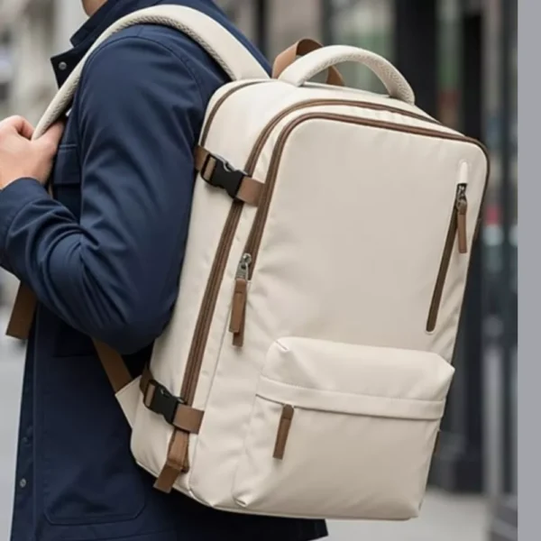 Best Travel Backpack for Men - Large Carry-On Laptop & Work Business Backpack (1) Best Backpack for Air Travel Carry On Flight Approved Laptop Travel Bag with Shoe Compartment