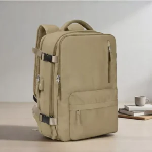 Travel Bag for Women Backpack - Large Carry-On Laptop & Work Backpack (1) Best Backpack for Air Travel Carry On Flight Approved Laptop Travel Bag with Shoe Compartment
