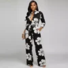 SxClub Formal Office Party Jumpsuit for Women with Belt and Pockets (5) SxClub Formal Office Party Jumpsuit for Women with Belt and Pockets