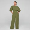 Wide Leg Party Jumpsuit for Women - Elegant Dressy One Piece Pant Suit (3) Wide Leg Party Jumpsuit for Women - Elegant Dressy One Piece Pant Suit for Special Occasions