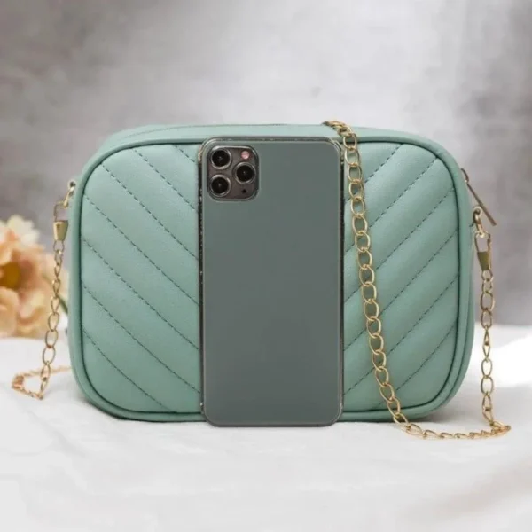 Elegant PU Leather Crossbody Bag – Stylish & Lightweight