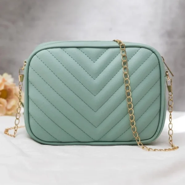 Elegant PU Leather Crossbody Bag – Stylish & Lightweight
