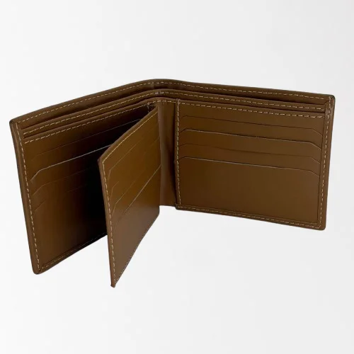 Men's Premium Leather Textured Bifold Wallet – Stylish & Durable