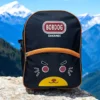 Stylish Logo-Printed Rubber School Bag for Kids