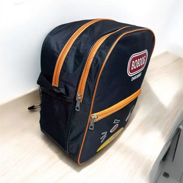 Stylish Logo-Printed Rubber School Bag for Kids
