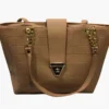 Elegant Women's PU Leather Textured Shoulder Bag