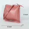 Girl's Rexine Plain Hand Bag