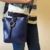Bob PU Leather Crossbody Bag