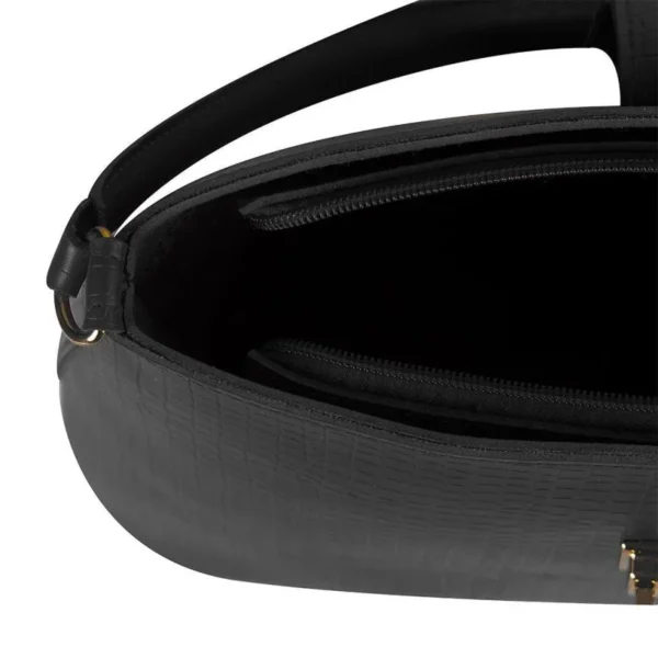 Marigold PU Leather Handbag with Adjustable Strap