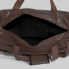 Zorro Choco PU Leather Duffel Bag
