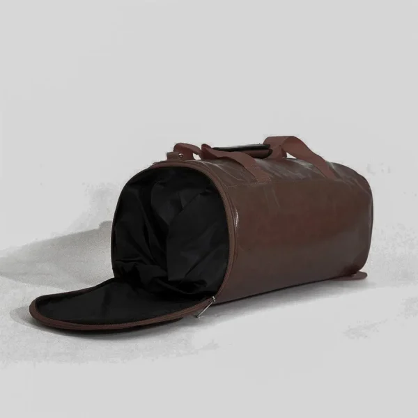 Zorro Choco PU Leather Duffel Bag