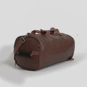 Zorro Choco PU Leather Duffel Bag