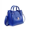 3-Piece Women’s PU Leather Hand Bag Set – Plain Pattern, Top Handle
