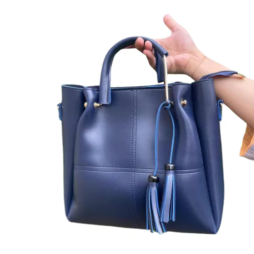 3-Piece Women's PU Leather Handbag Set